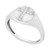 Diamond Cross Ring (1/10 ct. t.w.) in Sterling Silver