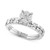 EFFY® Diamond Round Cluster Bridal Set (1-1/20 ct. t.w.) in 14k White Gold
