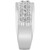 Men's Diamond Double Row Ring (1 ct. t.w.) in 10k White Gold