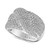 Vanilla Diamond Pavé Twist Statement Ring (1-5/8 ct. t.w.) in 18k White Gold