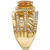 EFFY® Citrine (2-3/4 ct. t.w.) & Diamond (1/2 ct. t.w.) Multirow Statement Ring in 14k Gold
