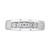 EFFY® Men's Diamond Ring (1/6 ct. t.w.) in Sterling Silver