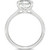 Moissanite Cushion Engagement Ring (2-5/8 ct. t.w. DEW) in 14k White Gold