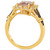 Peach Morganite (1-1/2 ct. t.w.) & Diamond (1/2 ct. t.w.) Halo Ring in 14k Gold