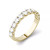 Moissanite Anniversary Band 1-1/10 ct. t.w. Diamond Equivalent in 14k White or Yellow Gold