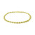 Rope Link Bracelet in 18k Gold-Plated Sterling Silver, Created for Macy's