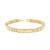 Men's Diamond Cluster Watch Link Bracelet (1 ct. t.w.) in 10k Gold