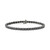 Men's Black Diamond Tennis Bracelet (10 ct. t.w.) in Black Rhodium-Plated Sterling Silver