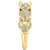 EFFY® White Diamond (3/4  ct. t.w.) & Black Diamond Accent Horse Head Ring in 14k Gold