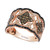 Diamond Vintage-Inspired Ring in 14k Rose Gold (1-1/3 ct. t.w.)