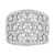 Diamond Wide Cluster Statement Ring (3 ct. t.w.) in 10k White Gold