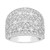 Diamond Wide Cluster Statement Ring (3 ct. t.w.) in 10k White Gold