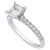 Diamond Princess-Cut Bridal Set (1-1/2 ct. t.w.) in 14k White Gold