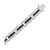 Men's Black Diamond Link Bracelet (2 ct t.w.) in Sterling Silver