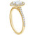 Diamond Oval Halo Engagement Ring (1 ct. t.w.) in 14k Gold