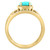 EFFY® Turquoise & Diamond (1/6 ct. t.w.) Multirow Ring in 14k Gold