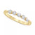 Diamond Five Stone Band (1/2 ct. t.w.) in 14k White or Yellow Gold