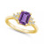 Gemstone and Diamond (1/5 ct. t.w.) Ring in 14k Gold