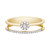 Diamond Cluster Double Ring (1/6 ct. t.w.) in 14k Gold, Created for Macy's