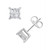 Diamond Earring (1 ct. t.w.) in 14K White Gold