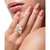 EFFY® Cultured Freshwater Pearl (5-7 mm) & Diamond (1/10 ct. t.w.) Wrap Statement Ring in 14k Gold