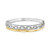 EFFY® Diamond Chain Link Bangle Bracelet (2-1/10 ct. t.w.) in 14k White and Yellow Gold