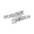 Lab Grown Diamond Bypass Ring (1-1/2 ct. t.w.) in 14k White Gold