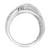Diamond Swirl Statement Ring (3/4 ct. t.w.) in 10k White Gold