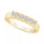 Diamond Five Stone Wedding Band (1/2 ct. t.w.) in 14k Gold