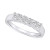Diamond Five Stone Wedding Band (1/2 ct. t.w.) in 14k Gold