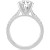 Certified Lab Grown Diamond Split Shank Engagement Ring (3-3/8 ct. t.w.) in 14k Gold