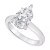 Certified Lab Grown Diamond Pear Solitaire Engagement Ring (4 ct. t.w.) in 14k Gold