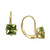 Peridot Princess Leverback Drop Earrings (2-1/4 ct. t.w.) in 14k Gold Earrings