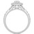 Diamond Pear Bridal Set (2 ct. t.w.) in 14k White Gold