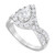 Diamond Pear Bridal Set (2 ct. t.w.) in 14k White Gold