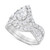 Diamond Pear Bridal Set (2 ct. t.w.) in 14k White Gold