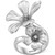 EFFY® Diamond Flower Statement Ring (1/10 ct. t.w.) in Sterling Silver
