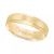 Satin Comfort-Fit Band in Rose or Yellow Tungsten Carbide (6mm)