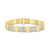 Men's Diamond Link Bracelet (3 ct. t.w.) in 10k Gold