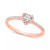Diamond Heart Halo Engagement Ring (1/4 ct. t.w.) in 14k White, Yellow or Rose Gold