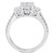 Diamond Halo Engagement Ring (1 ct. t.w.) in 14k White Gold