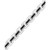 Men's Black Diamond Link Bracelet (1 ct. t.w.) in Sterling Silver
