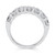 Certified Seven Diamond Station Band Ring in 14k White Gold (2 ct. t.w.)