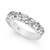Certified Seven Diamond Station Band Ring in 14k White Gold (2 ct. t.w.)