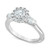 Diamond Halo Engagement Ring (1-1/4 ct. t.w.) in 18k White Gold