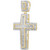 Men's Diamond Cross Pendant (3 ct t.w.) in 10k Gold