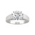 Moissanite Solitaire Ring 1-9/10 ct. t.w. Diamond Equivalent in 14k White Gold