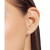 Diamond Hoop Earrings in Sterling Silver (1/4 ct. tw.)