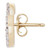 Diamond Initial C Single Stud Earring (1/20 ct. t.w.) in 14k Gold, Created for Macy's