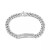 Men's Diamond (1/2 ct. t.w.) ID Bracelet in Sterling Silver (Also in 14k  Gold Over Silver)